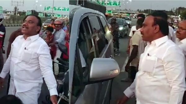A.Raja rescued the young man who was involved in a road accident and immediately sent him to the hospital by car A.Raja rescued the young man who was involved in a road accident and immediately sent him to the hospital by car