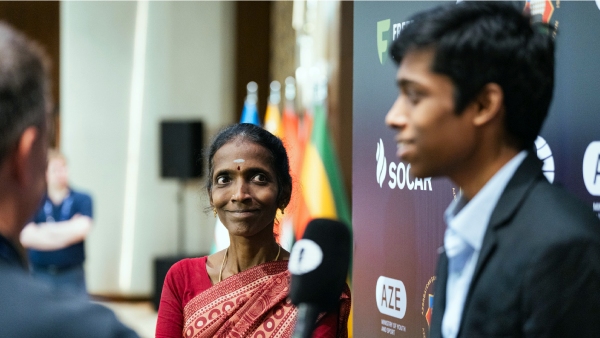 Why does the Chess world celebrate this picture of R Praggnanandhas mother after he wins the World cup Semi-Finals? Why does the Chess world celebrate this picture of R Praggnanandhas mother after he wins the World cup Semi-Finals?