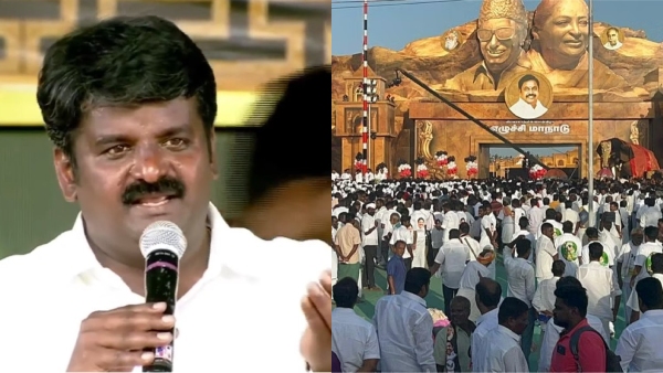 C. Vijayabaskar has arranged chairs for 250 executives along with Edappadi Palaniswami to sit on the stage C. Vijayabaskar has arranged chairs for 250 executives along with Edappadi Palaniswami to sit on the stage