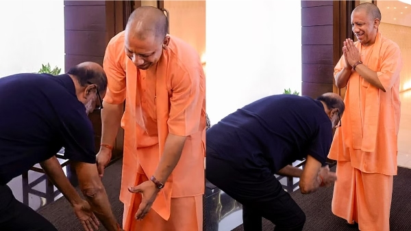  Why Rajinikanth touch Yogi Adityanath feet? What power Yogi Adityanath have? 