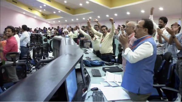  India and I reached Moon - Chandrayan 3 send message to Isro