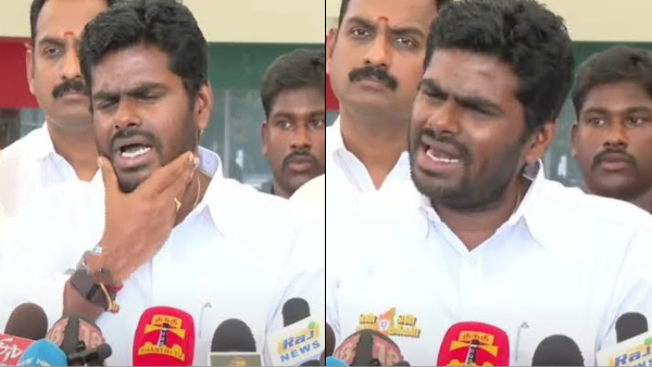 Nothing can be achieved by showing the black flag, first talk to the governor, Annamalai slams MK Stalin Nothing can be achieved by showing the black flag, first talk to the governor, Annamalai slams MK Stalin