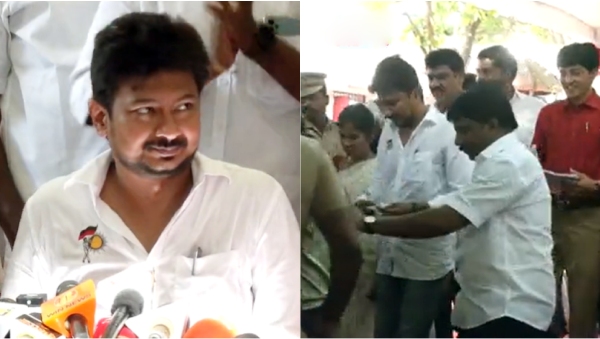 what is the reaction of Minister Udhayanidhi Stalin after raises question about annamalai Group 4 exam? what is the reaction of Minister Udhayanidhi Stalin after raises question about annamalai Group 4 exam?