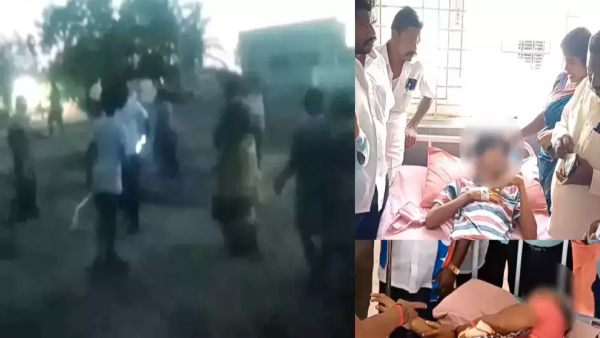 students arrested for attacking 10th class student and grandmother belonging to Scheduled Community in Karur 