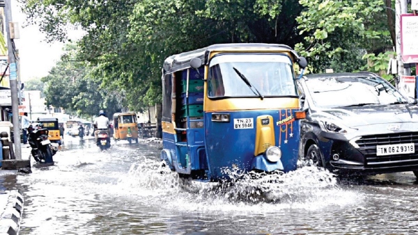Kilambakkam Bus Stand and Heavy rain in Chennai including Suburban areas