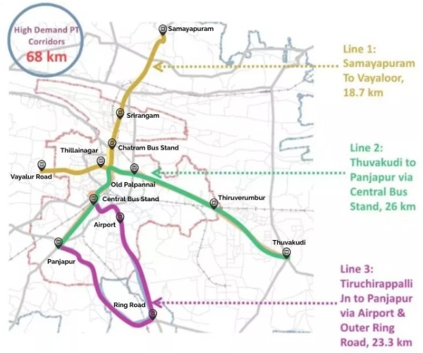 Trichy, Nellai, Salem metro train service: Feasibility study report submitted 