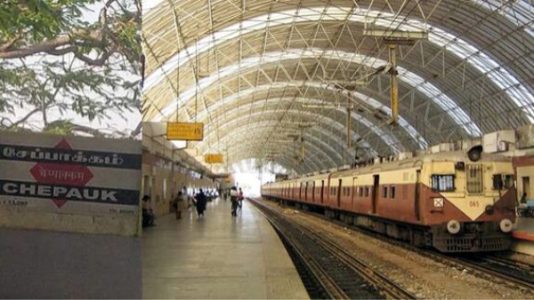 Chennai Parakkum rail service from Chennai Beach to Chepauk has been canceled for 7 months 