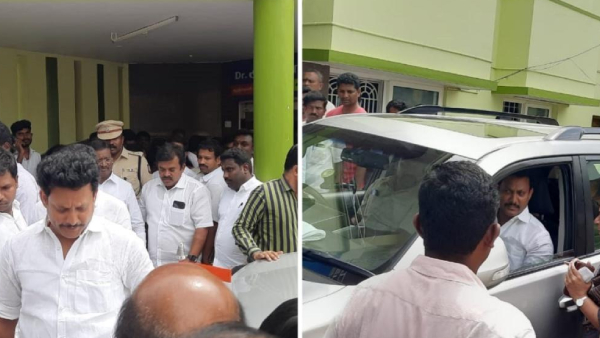 Minister Anbil Maheshs condition is stable, Bengaluru Narayana Hrudayalaya Hospital statement Minister Anbil Maheshs condition is stable, Bengaluru Narayana Hrudayalaya Hospital statement