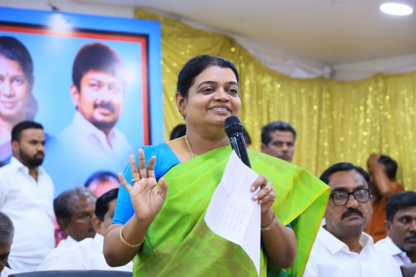  Minister Geetha Jeevan briefed about hi-tech facilities in Thozhi Womens Hostel
