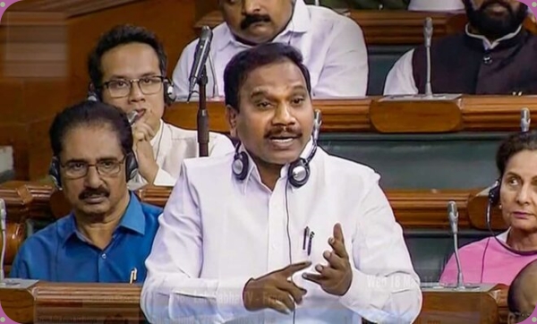 Threatening to arrest, DMK MP A Raja complaints against Union Minister Smriti Irani in Lok Sabha 