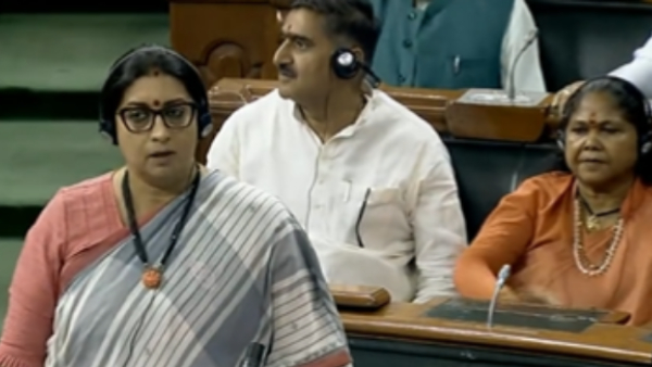 Minister Smriti Irani response to Congress MP Rahul Gandhi with Tamil Nadu example 