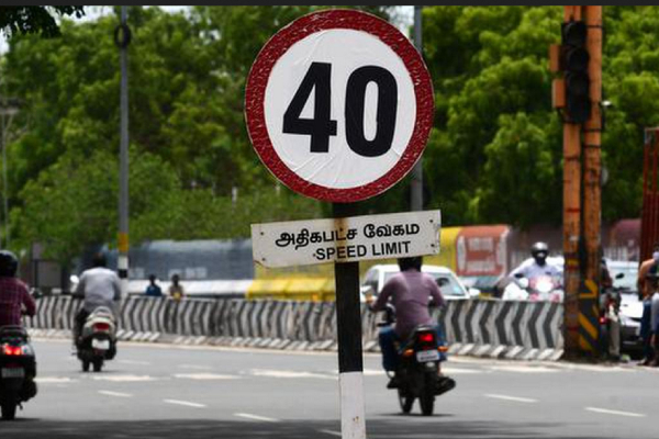  What is coimbatore people reaction for 40 kmph maximum speed limitation