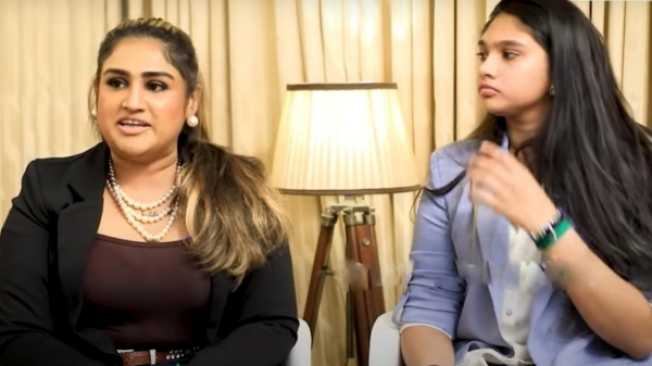 actress Vanitha lamented If my daughter had been in love this would not have been a problem 