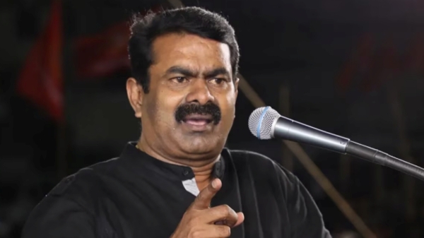 Seeman angry for calling Muslims and Christians as Minorities Seeman angry for calling Muslims and Christians as Minorities