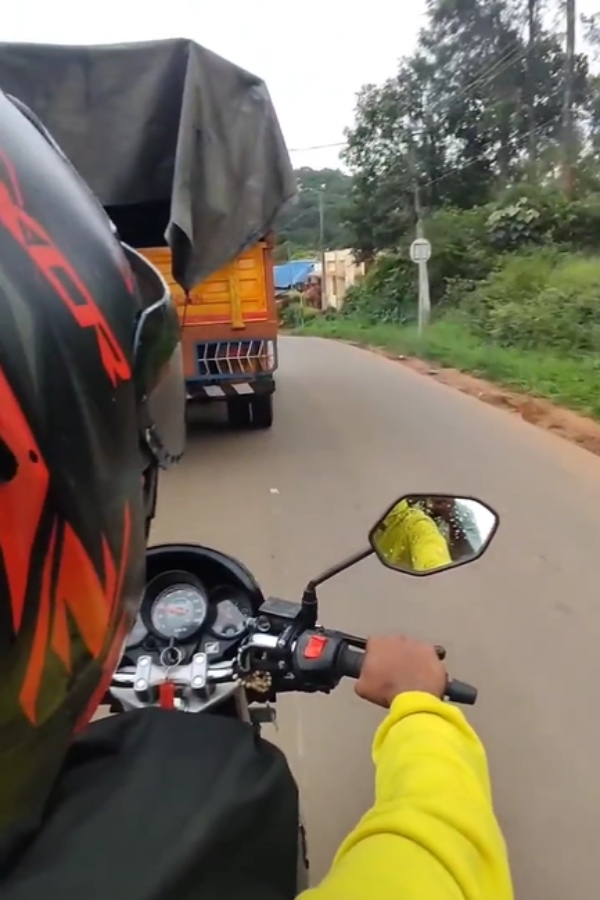 If lorry drivers are like this, there will be no accidents: Watch the video 