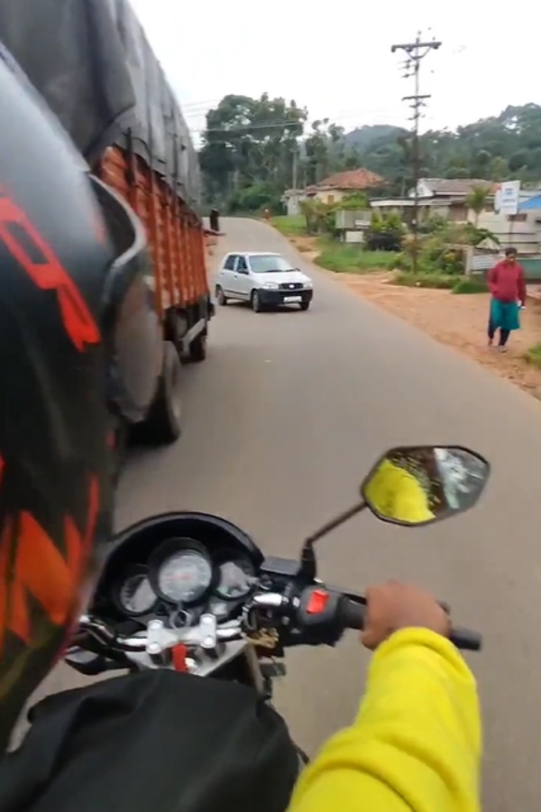 If lorry drivers are like this, there will be no accidents: Watch the video 