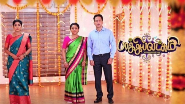 Actress Kasthuri as Baakiya character in Baakiyalakshmi serial 
