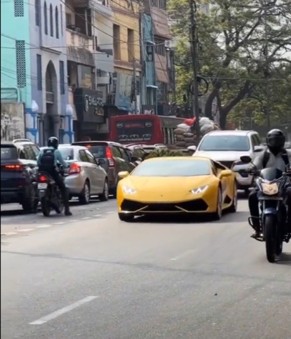 Do you know how many luxury cars Legend Saravanan has? 