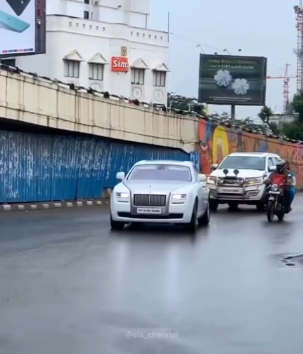 Do you know how many luxury cars Legend Saravanan has? 