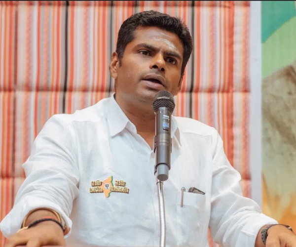 Vijay Makkal Iyakkam explanation about that flag in Annamalai yatra 