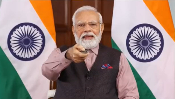 PM Modi today laid foundation stone worth of Rs 24,470 crore development of 508 railway stations including 18 in Tamil Nadu 