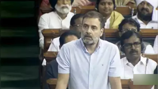 Rahul gandhi made parliament and BJP stir by his speech after his return 