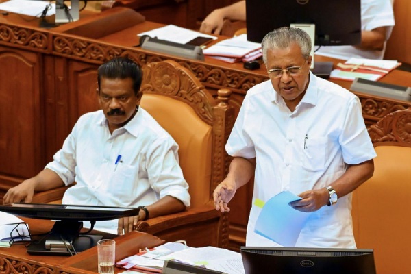 The resolution to change the name of the state of Kerala to Keralam was passed by the state legislature 