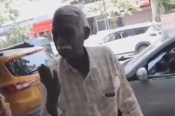 A video of an old man talking about Vijay is being shared widely on social media 