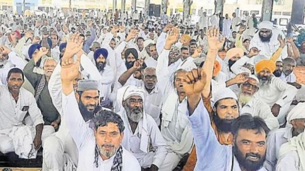 Haryana farmer unions and Khap panchayats appealed for peace and demanded the arrest of Monu Manesar Haryana farmer unions and Khap panchayats appealed for peace and demanded the arrest of Monu Manesar