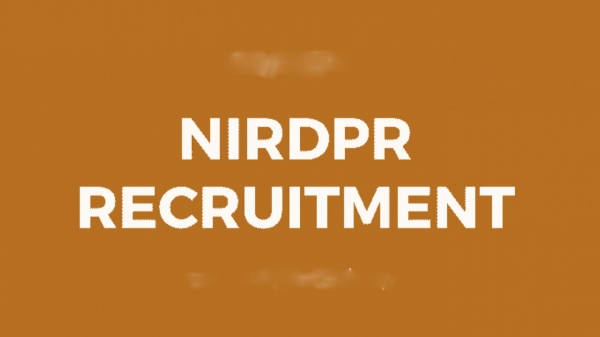  Hyederabad NIRDPR recruitment 2023 for various post including Consultants
