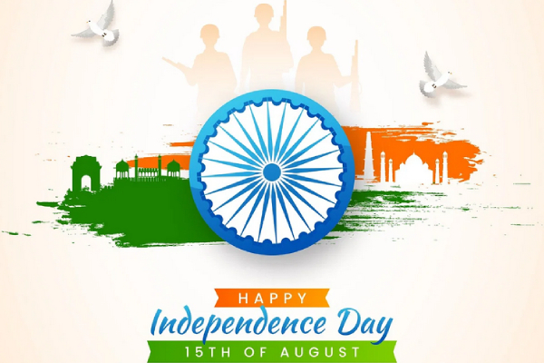  What are the 5 countries that celebrate independence day on August 15