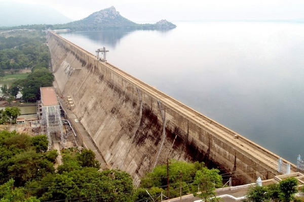 Mettur dam water level increases Today : 14000 cubic feet Water coming to Mettur Dam 