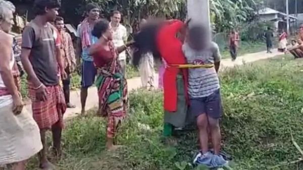 Did husband enter the Young woman house and what happened in Tripura Belonia Did husband enter the Young woman house and what happened in Tripura Belonia