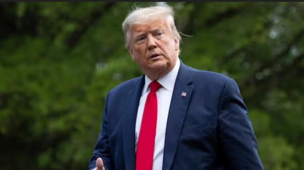 Donald Trump, who is out on bail in the election fraud case, has said that he will not surrender 