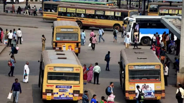 Rerouting of buses coming from Chennai Anna salai towards Central 