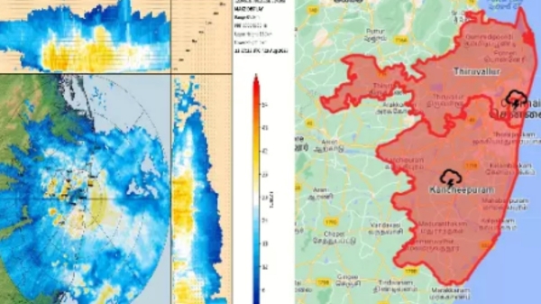 Tamil Nadu Weather report and 7 days chance of rain in Tamil Nadu, says meteorological center 