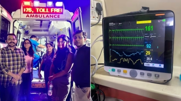  How an AIIMS doctor team saved 2 year old on Bangalore Delhi flight