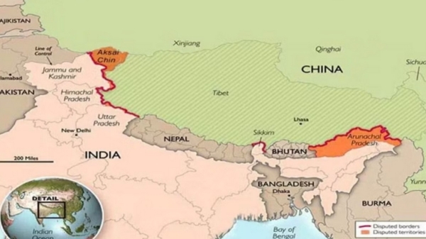 China’s new map claims Indias Arunachal Pradesh as South Tibet 
