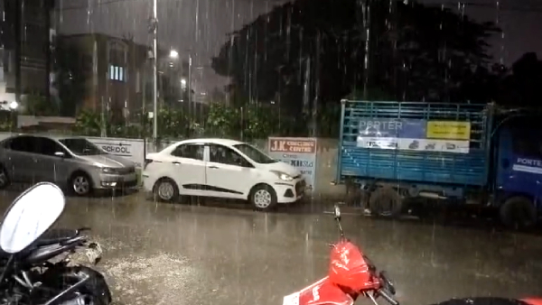 Widespread rain in Chennai and suburbs 
