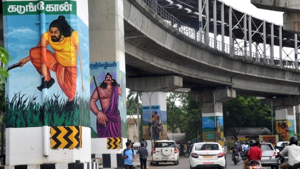 Chennai metro to get more income as it will allow new advertisements on the pillars 
