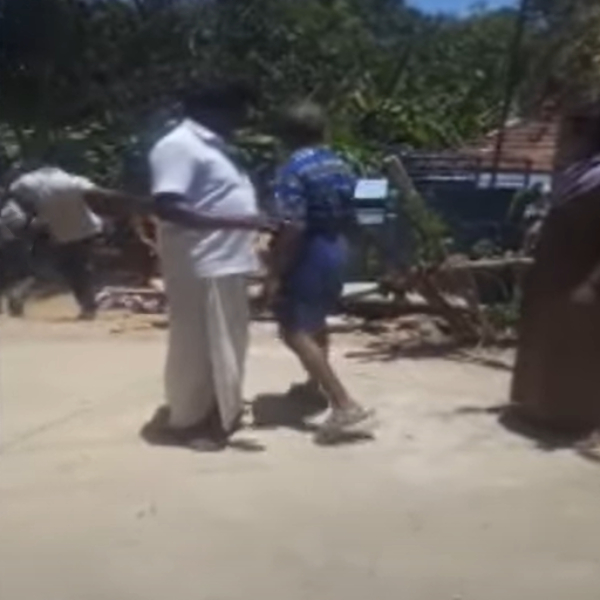 BJP union councilor Savarkar kicked woman over land dispute in Kanyakumari 