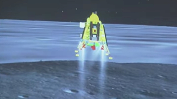 Chandrayaan-3s Vikram lander is scheduled to land on South Pole of the Moon today Chandrayaan-3s Vikram lander is scheduled to land on South Pole of the Moon today