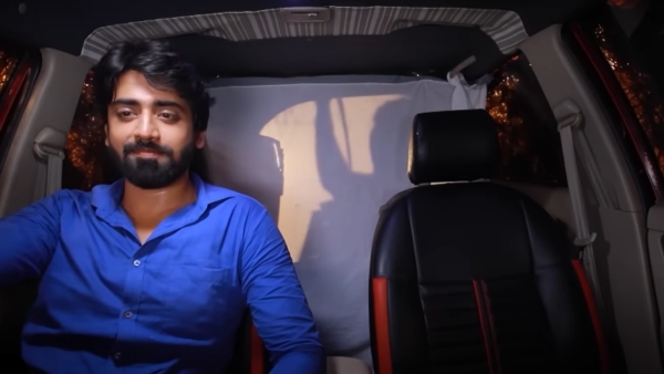  Netizens teasing the kaatrukkenna veli serial make baths inside the car 