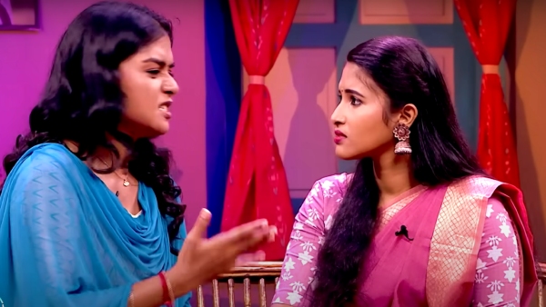 Actor Atharva making his entry on the small screen actor Sarathkumar who is cracking jokes 