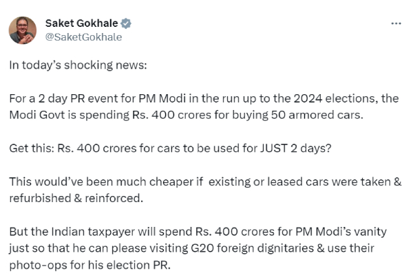  Fact check: Fake news of govt buying 50 bulletproof Audis for Rs 400 crore is trending
