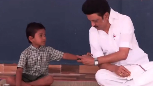 What is the time? watch only for style? CM stalin asks question to student, he says this What is the time? watch only for style? CM stalin asks question to student, he says this