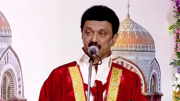 I also studied here, attended as your senior, TN CM MK Stalin says at Madras University Convocation 