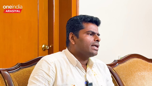  Annamalai says that People vote for corrupt people in many places 