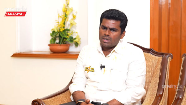  Annamalai says that People vote for corrupt people in many places 