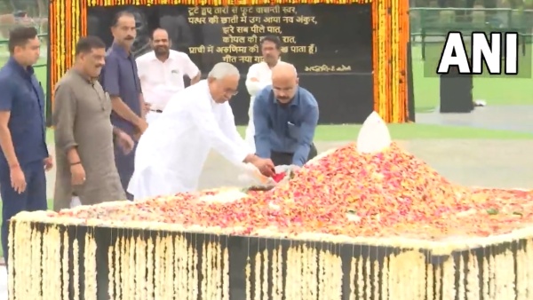 Bihar CM Nitish Kumar pays tribute to Vajpayee on death anniversary 